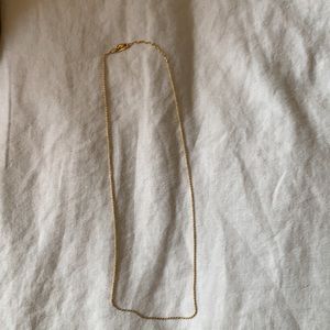 Mejuri gold necklace